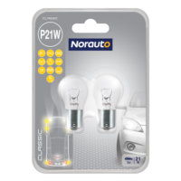 2 Ampoules P21W NORAUTO Classic