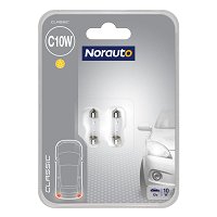 2 ampoules C10W NORAUTO Classic