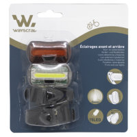 Eclairage avant/arrière vélo WAYSCRAL