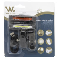 Eclairage avant/arrière rechargeable USB Vélo Wayscral