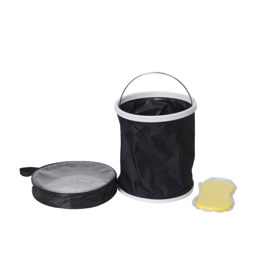 Seau pliable NORAUTO 9 L avec éponge