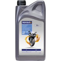 Huile moteur moto NORAUTO 10W40 4T 2L