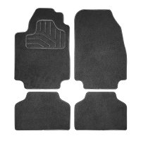 4 tapis universels moquette NORAUTO noir