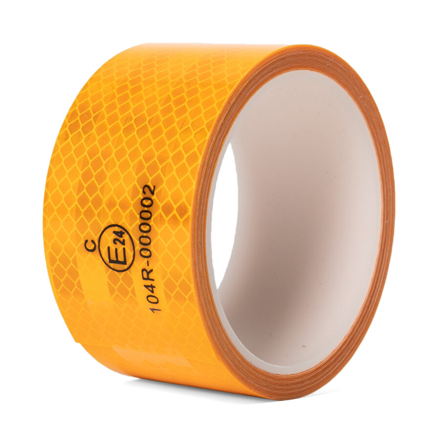 Bande réfléchissante adhésive orange 5m NORAUTO