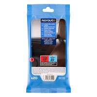 20 lingettes nettoyantes cuirs NORAUTO