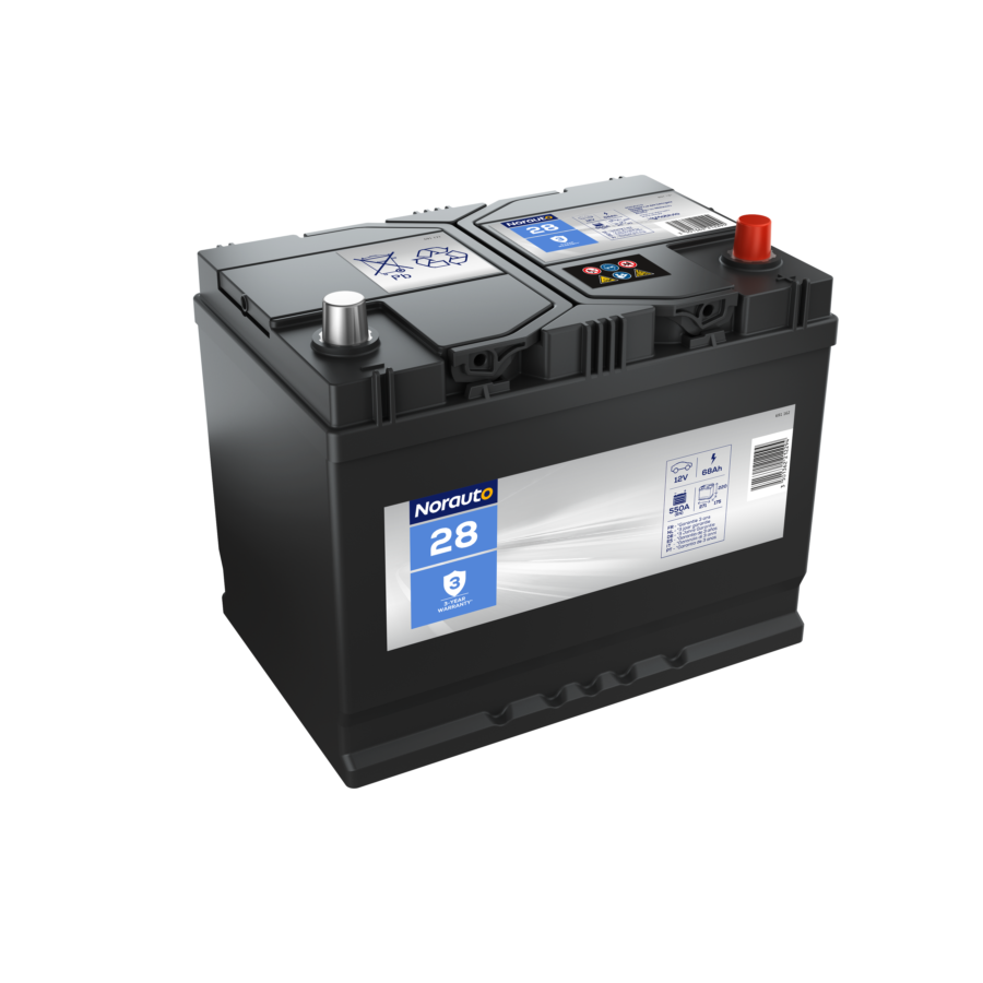 Batterie NORAUTO BV28 68 Ah - 550 A