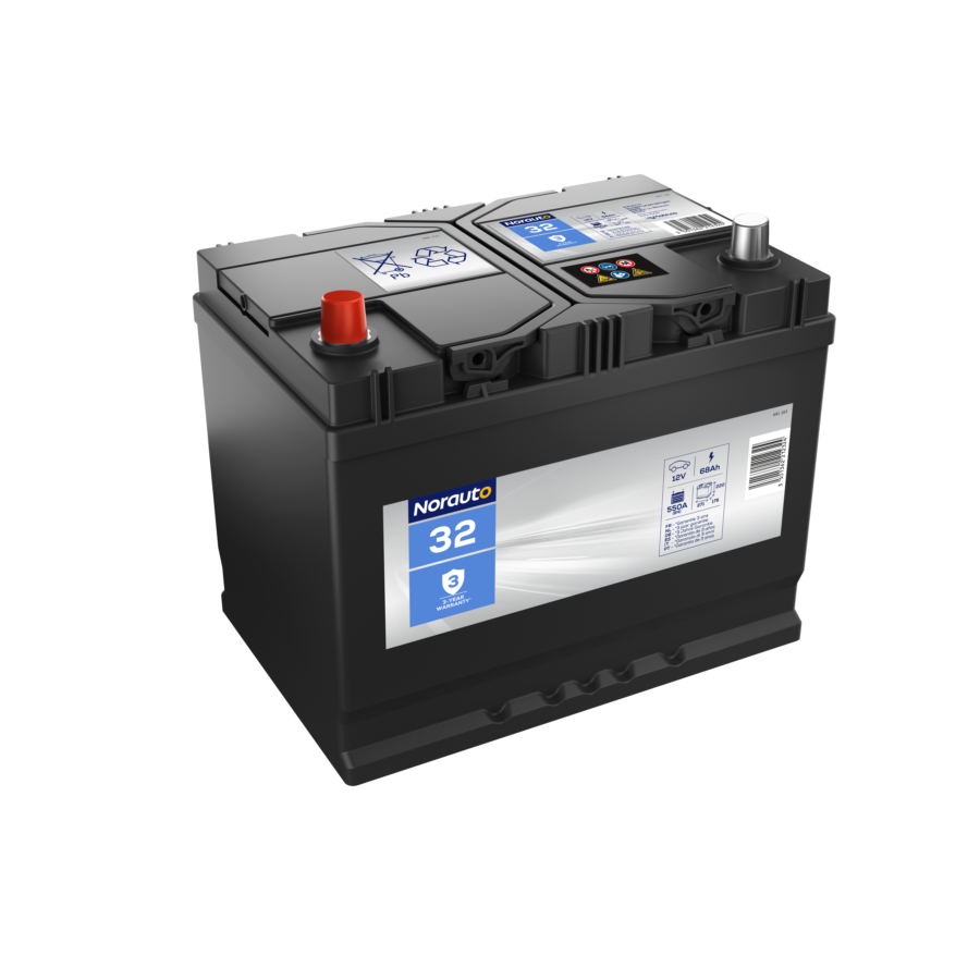 Batterie NORAUTO BV32 68 Ah - 550 A