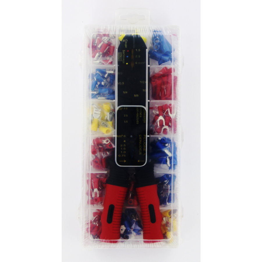 Kit Pince à dénuder + 271 pièces