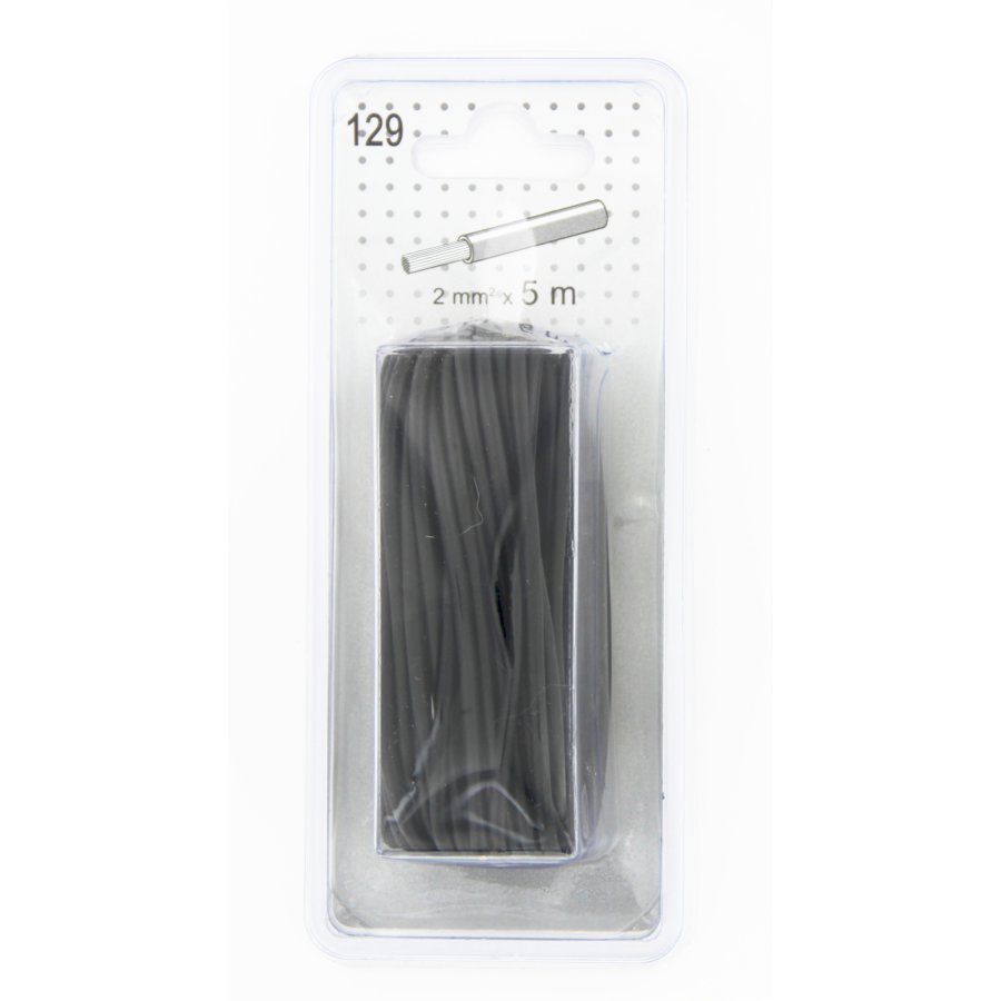 Câble électrique 2mm² noir 5 m