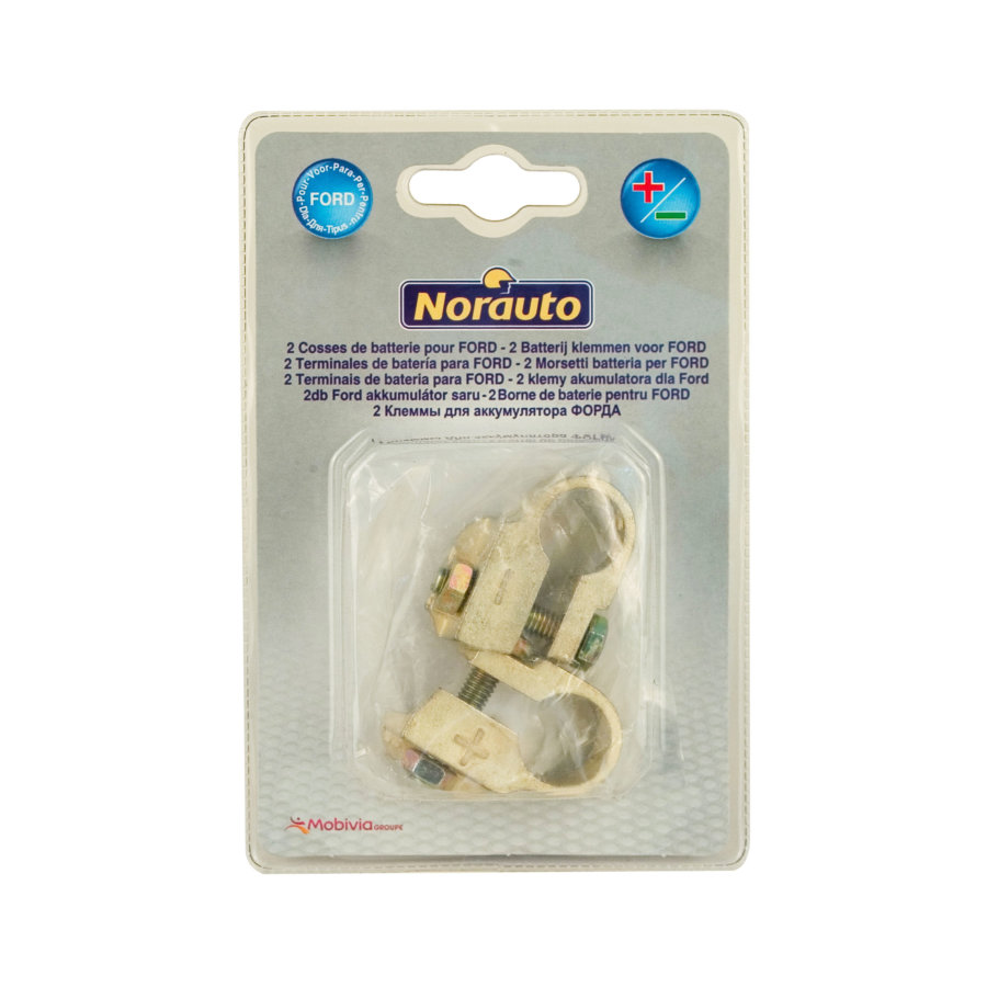 2 cosses pour batterie type Ford NORAUTO