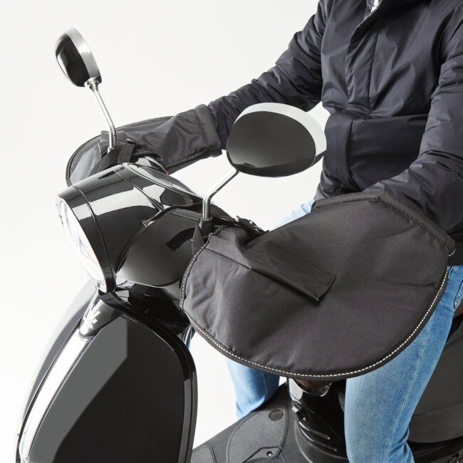 Manchons hiver pour poignées moto scooter universel couvre mains 