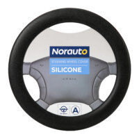 Couvre volant Silicone NORAUTO noir