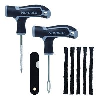 Kit de réparation crevaison provisoire par mèche NORAUTO 8 pièces