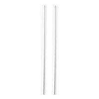 2 Protections de portières NORAUTO type U 85 cm chrome