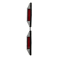 2PCS CATADIOPTRES 21,5CM ROUGE