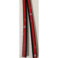 2 Protections de portières NORAUTO type L 85 cm noir