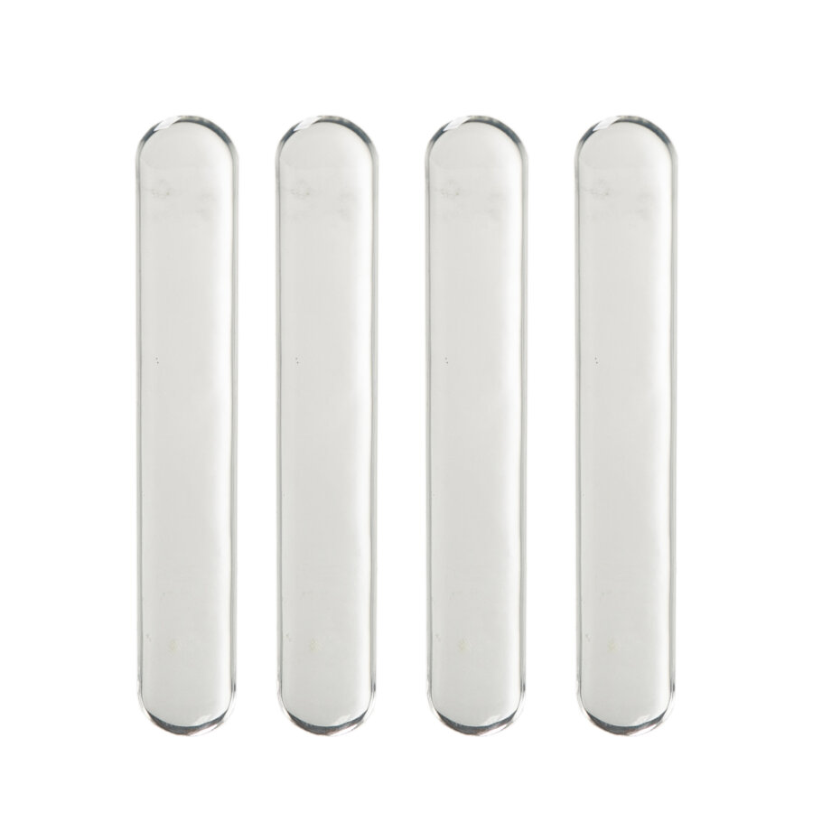 4 Protections de portières NORAUTO autocollantes 10 cm chrome