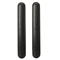 2 Protections de pare-chocs NORAUTO 25 X 5,5 cm noir