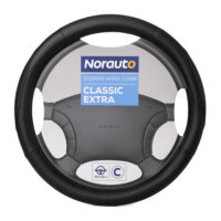 COUVRE VOLANT NOIR EXTRA CLASSIC NORAUTO