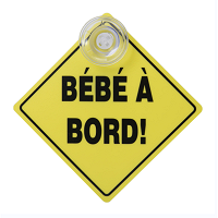 Signalétique Bébé à bord à ventouse NORAUTO