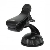 Support pince NORAUTO pour tableau de bord et pare-brise avec coussin en gel
