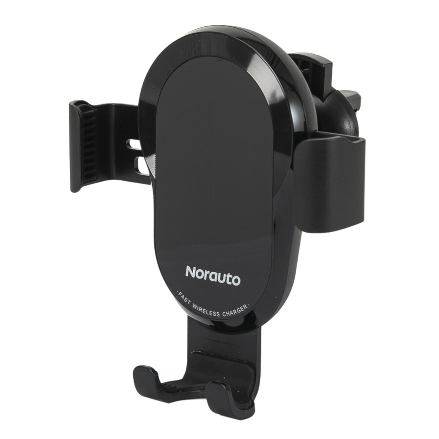 Support de téléphone NORAUTO avec charge sans fil 15W pour grille aération
