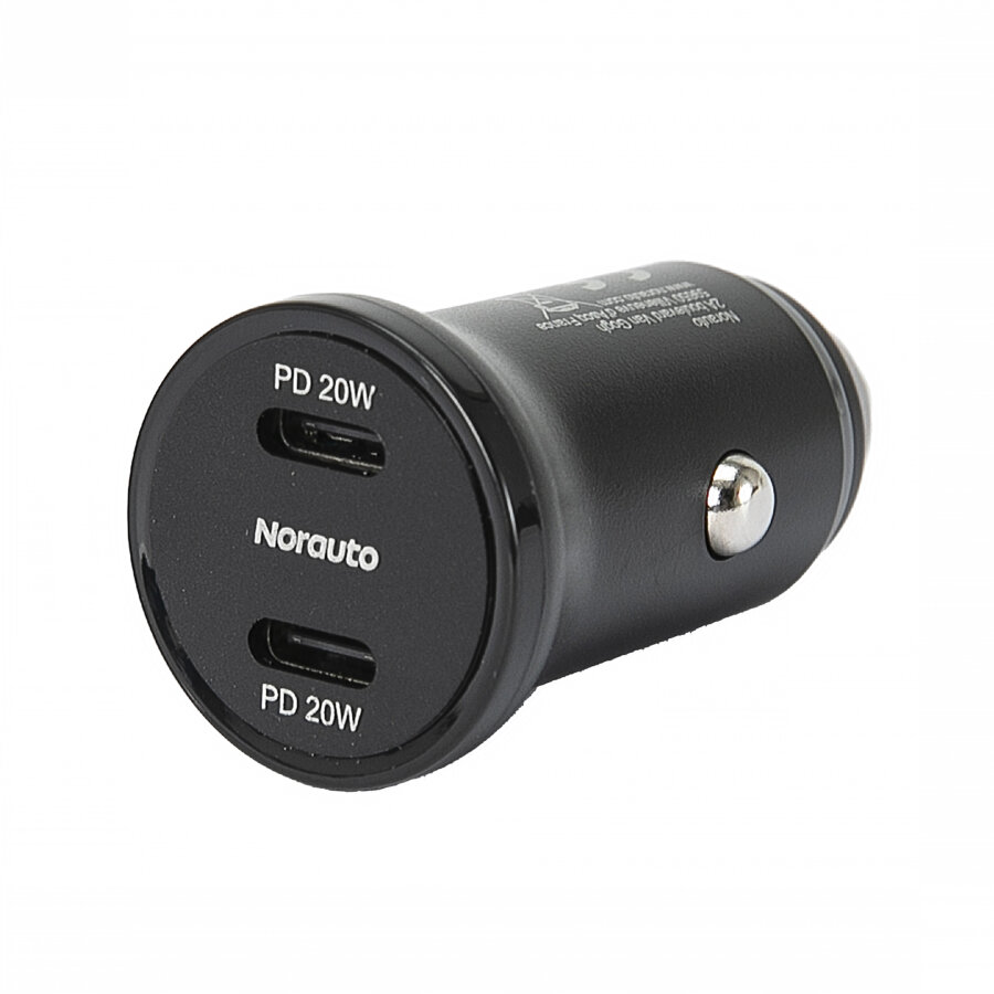Chargeur de batterie sur allume-cigare 2PD 20W NORAUTO