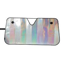 Pare-soleil laser avant avec ventouse NORAUTO 145X80 cm
