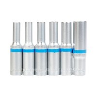 6 douilles torx longues T4-10 carré 1/4" NORAUTO