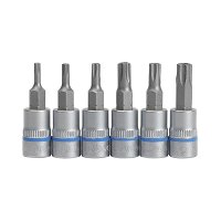 7 douilles avec embouts Résistorx TS10-TS40 carré 1/4'' NORAUTO