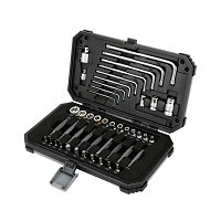 Coffret douilles Torx T4-T20 et embouts NORAUTO 46 pièces