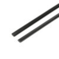 2 Protections de portières NORAUTO type U 85 cm noir
