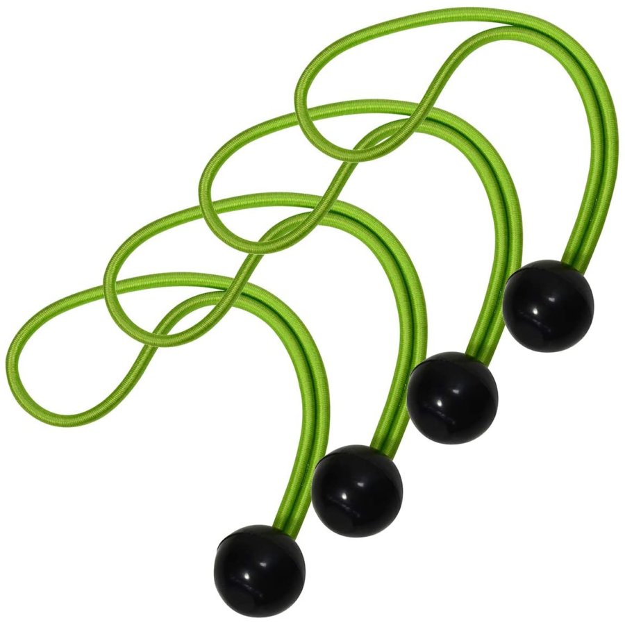 Lot de 4 tendeurs à boule MASTER LOCK 20 cm