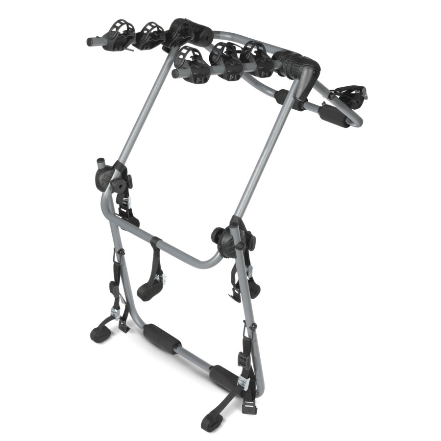 Porte-vélos de coffre suspendu réhaussé NORAUTO STRAP 100-3R pour 3 vélos