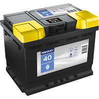 Batterie NORAUTO BV40 EFB 60 Ah - 560 A