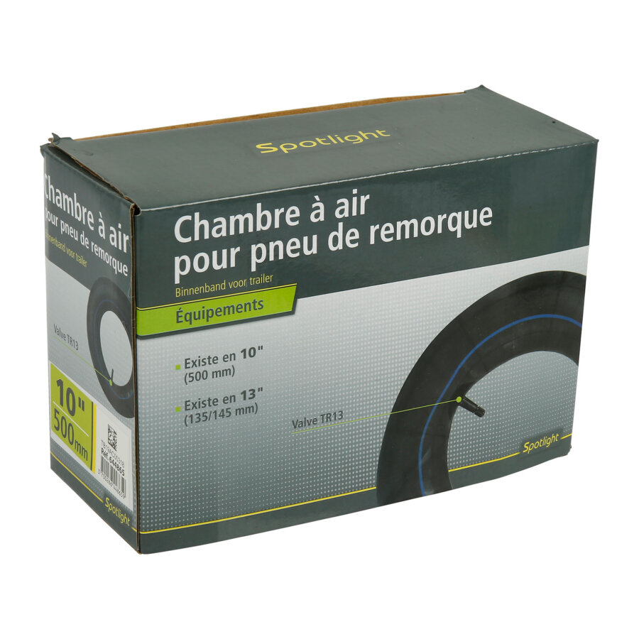Chambre à air pour pneus de remorque caoutchouc naturel 500x10 : Norauto.fr