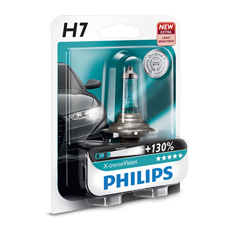 1 Ampoule PHILIPS H7 X-tremeVision 55 W 12 V : Norauto.fr