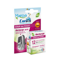 Recharge désodorisant voiture bio MAELLYA Huiles essentielles Coup de fouet 5 ml