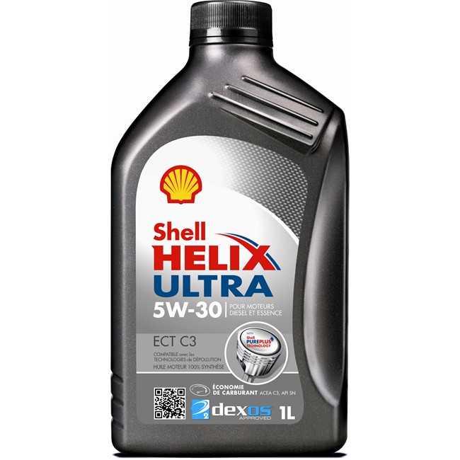 Huile moteur SHELL Helix Ultra ECT C3 5W30 Essence et Diesel 1 L Norauto.fr