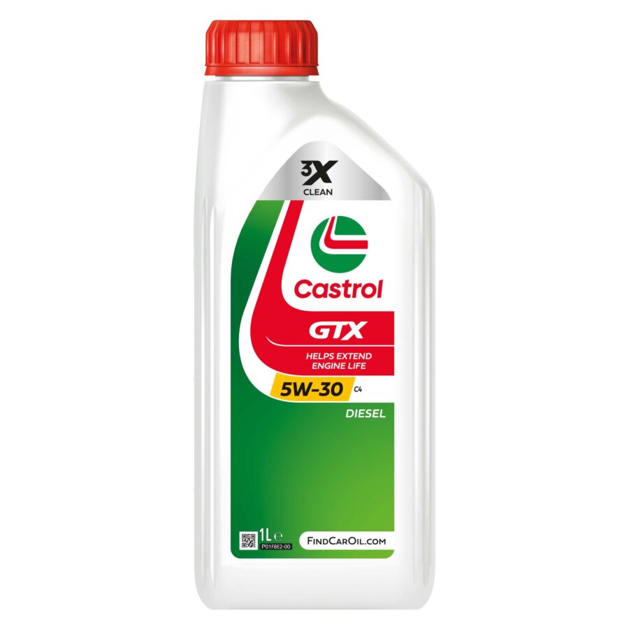 Huile moteur CASTROL GTX 5W-30 C4 diesel 1L