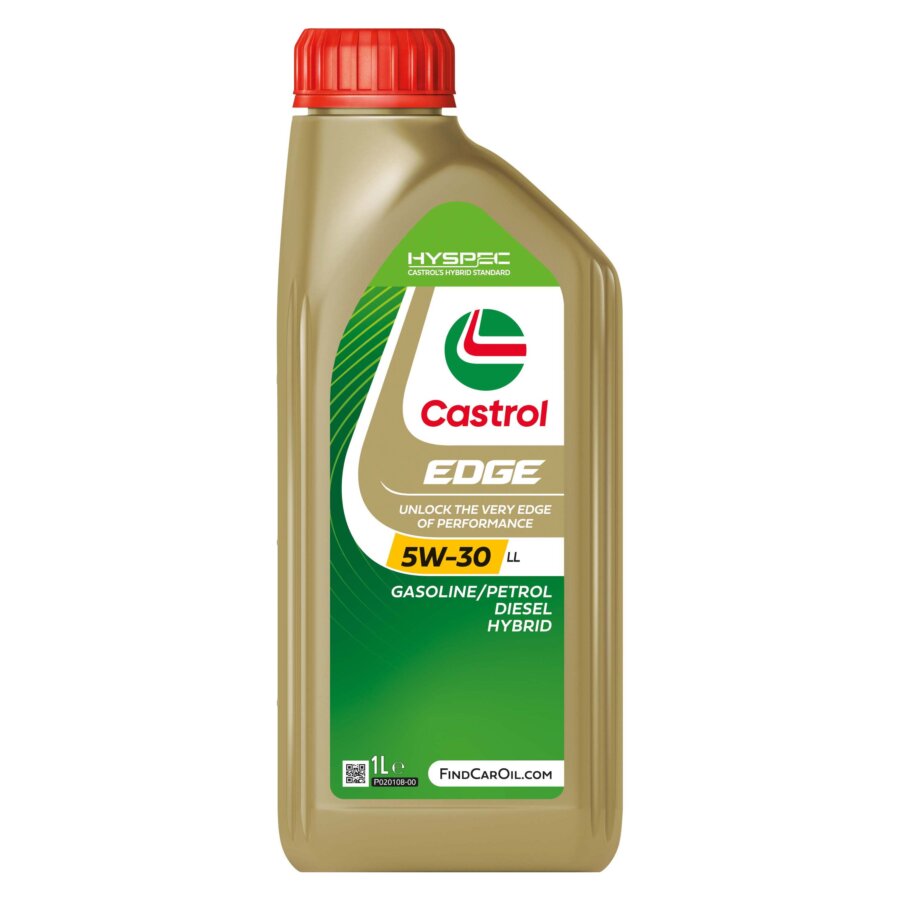 Huile moteur CASTROL EDGE 5W-30 LL essence et diesel 1L