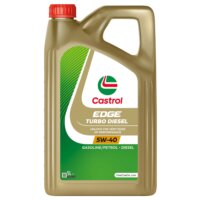 Huile moteur CASTROL EDGE 5W-40 turbo essence et diesel 5L