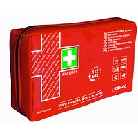 Trousse de premiers secours 20 éléments DIN 13164 2022-02 (43 articles unitaires)