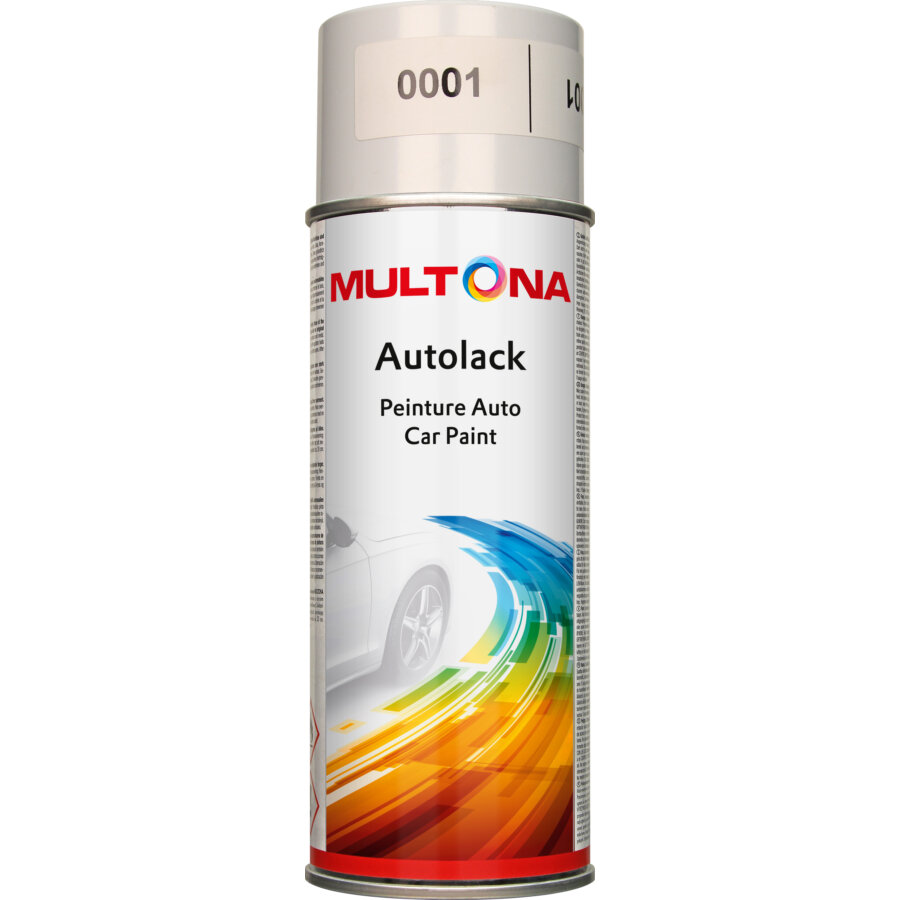 Bombe de peinture Blanc Brillant MULTONA 400 ml 600001