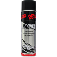 Bombe de peinture Noir Mat Racing 500 ml 288921