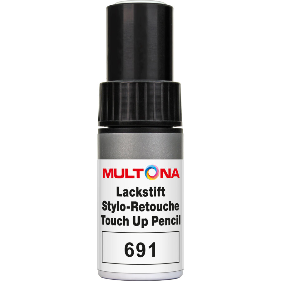 Stylo de retouche Gris Brillant MULTONA 501691 9 MILLILITER ml