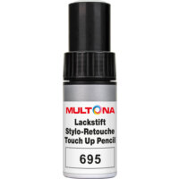 Stylo de retouche Argent Brillant MULTONA 501695 9 MILLILITER ml
