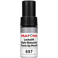 Stylo de retouche Argent Brillant MULTONA 501697 9 MILLILITER ml
