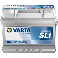 Batterie VARTA D59 Blue SLI 60 Ah - 540 A