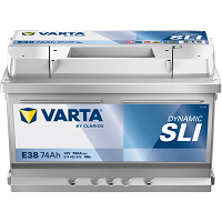 Batterie VARTA E38 Silver SLI 74 Ah - 750 A